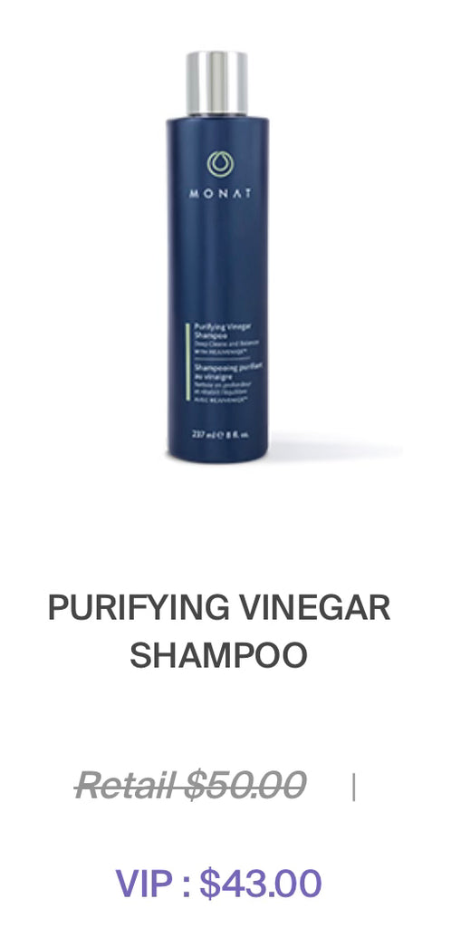 Purifying Vinegar Shampoo