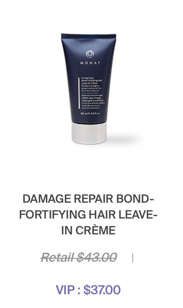 Damage Repair Bond Fortifying Hair Leave in Creme